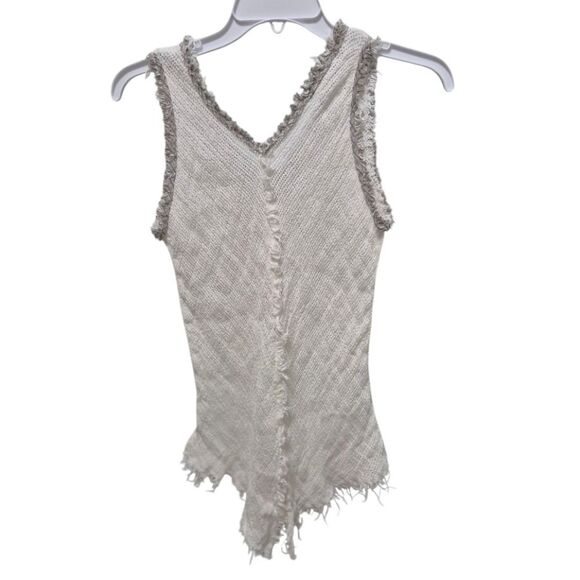 Casa Mastro Positano Small Linen Tank Large (Run Small) Linen Split Leg Pants - Picture 2 of 11